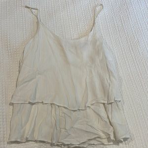 White summer tank